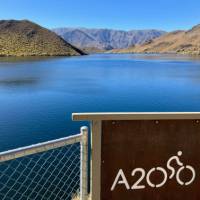 Riding around the stunning shores of Lake Benmore | Sandra Appleby