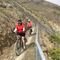 Riding between Sailors cutting and Benmore Dam | Errol W