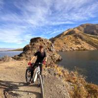 Admiring the views at Sailors Cutting | Bec Adams