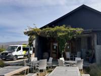 Enjoy a glass of wine at the Three Miners Winery in Central Otago |  Bec Adams