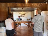 Enjoy a glass of wine at the Three Miners Winery in Central Otago |  Bec Adams